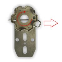FP12 Sternaufnahme Motorlager Universal abrollbar
