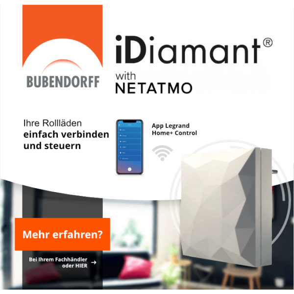 iDiamant mit Netatmo Bubendorff FP12