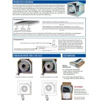 Rollladen-Dämmung 13mm 1000 x 790, (10er Pack) B+H