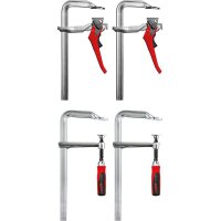 Aktions-Set 2 Ganzstahlzwinge mit Klappgriff 250/120 u. 2...