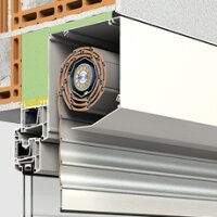 Vorbaurollladen 20 Grad E Motor Alu Lamellen 39mm